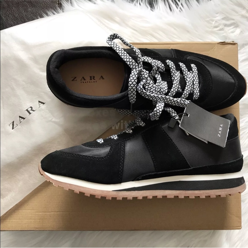 Zara | Contrasting Sneakers Womens Trainers Sz 9